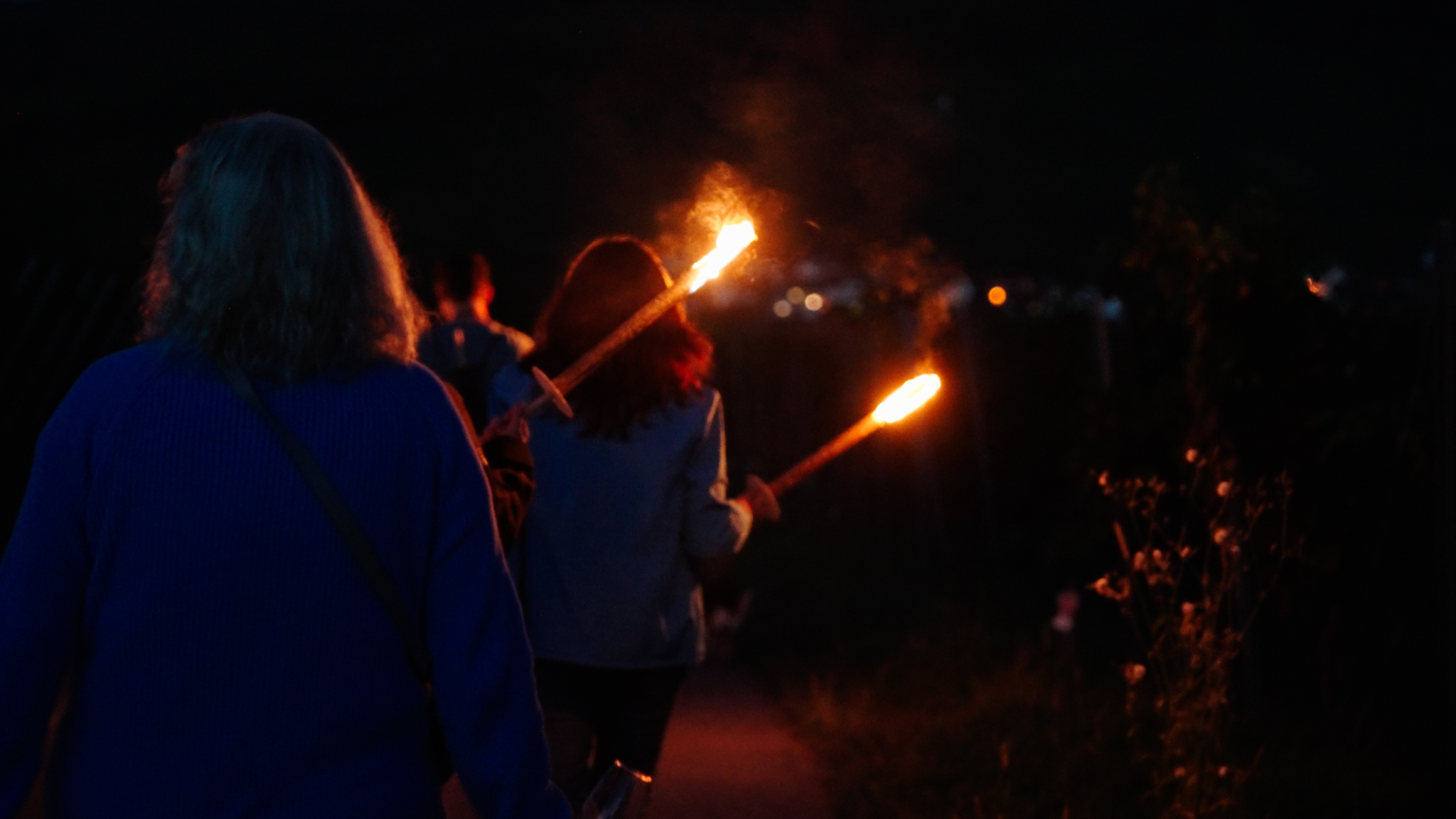 Wein-Fackel-Wanderung